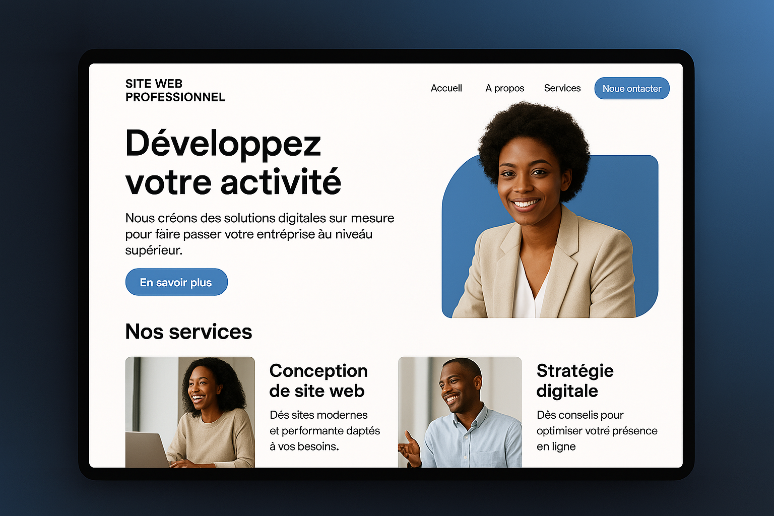 Pourquoi votre entreprise a besoin d'un site web professionnel en 2025